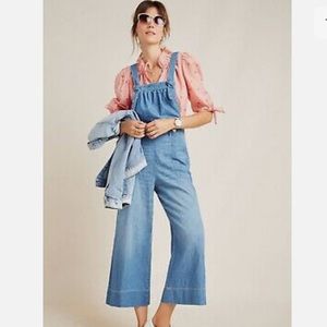 Anthropologie Pilcro Relaxed Overalls